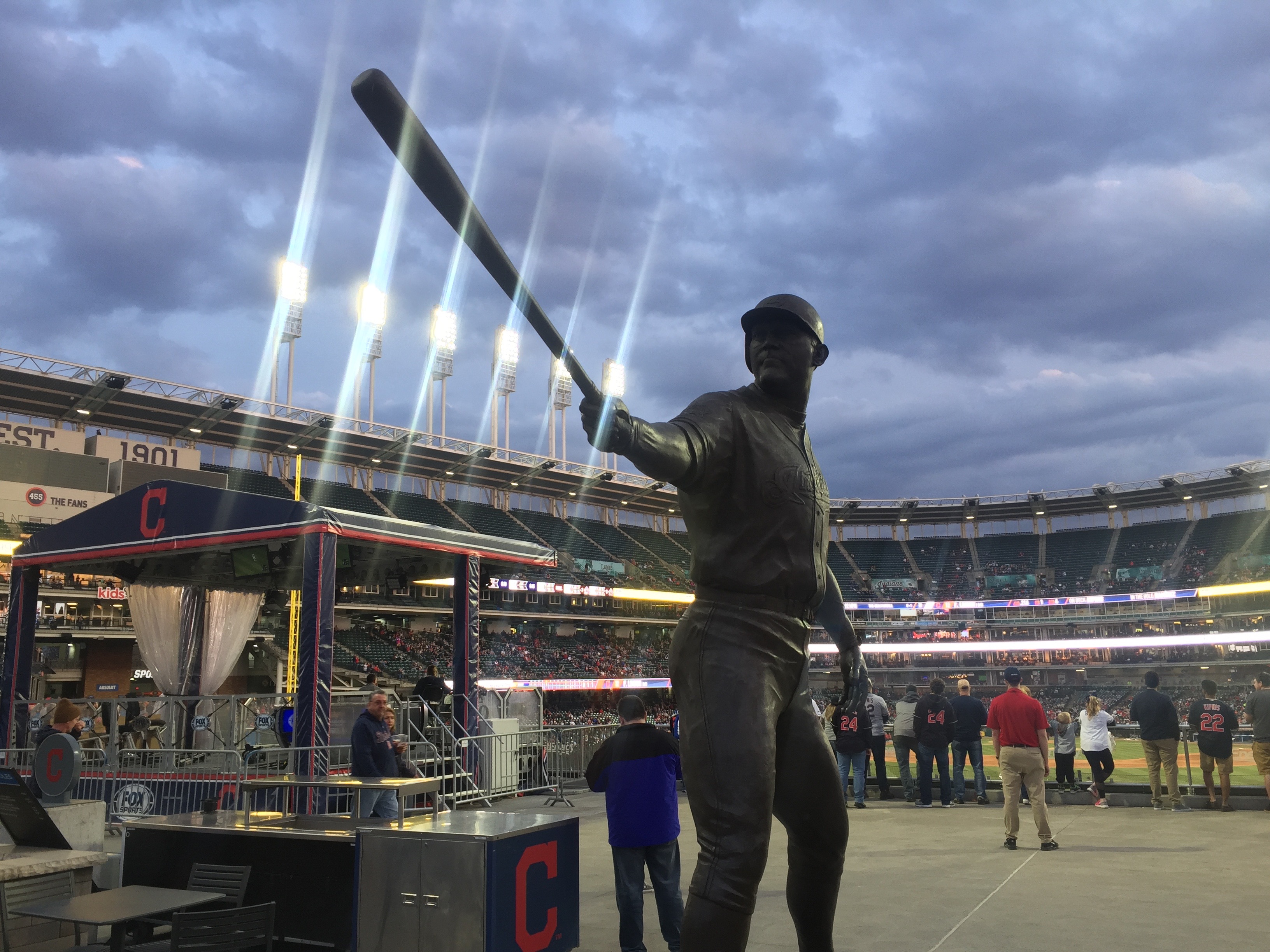 The Sporting Statues Project: Larry Doby: Larry Doby Field