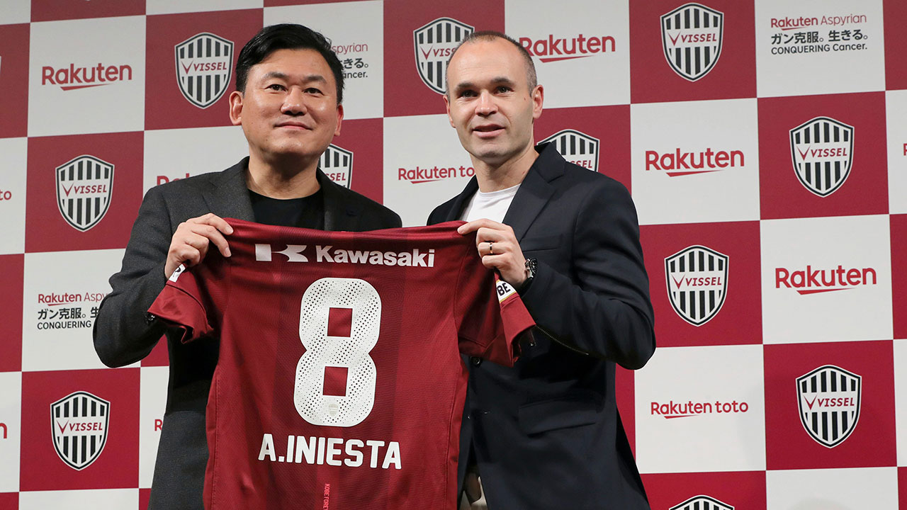Former Barcelona legend Iniesta joins Japan’s Vissel Kobe