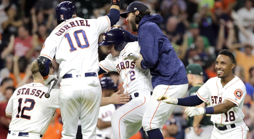 Astros Win on One of the Weirdest Walk-Offs in Baseball History
