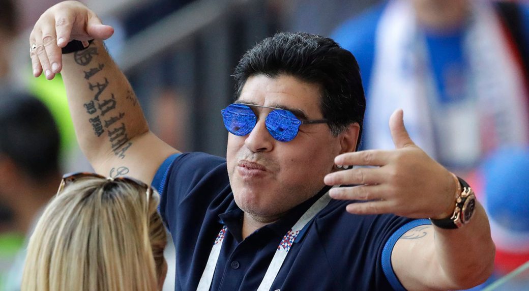 FIFA rebukes Diego Maradona over 'robbery' comments