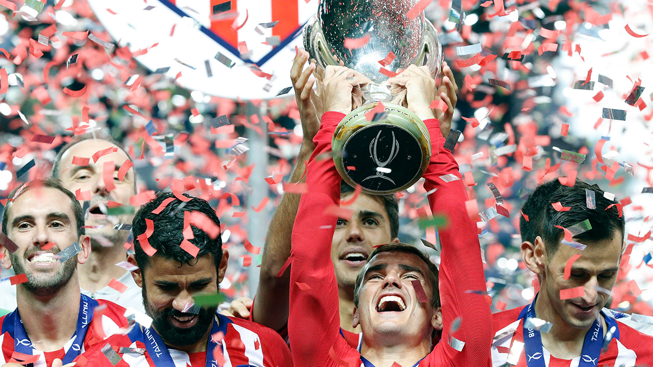 Atletico Madrid beats Real Madrid in Super Cup final