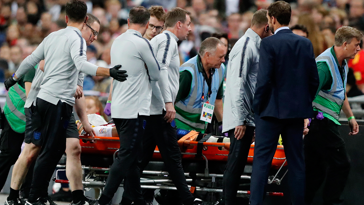 England defender Luke Shaw vows to be ‘back soon’ after injury