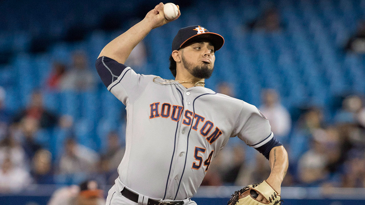 MLB-Astros-Osuna-pitching-against-Blue-Jay