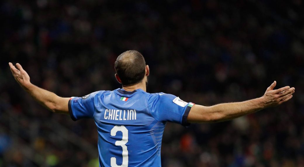 Chiellini looking to help Italy after international ...