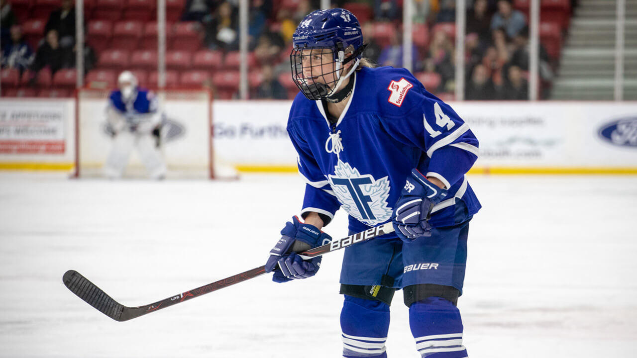 Toronto Furies defenceman Renata Fast