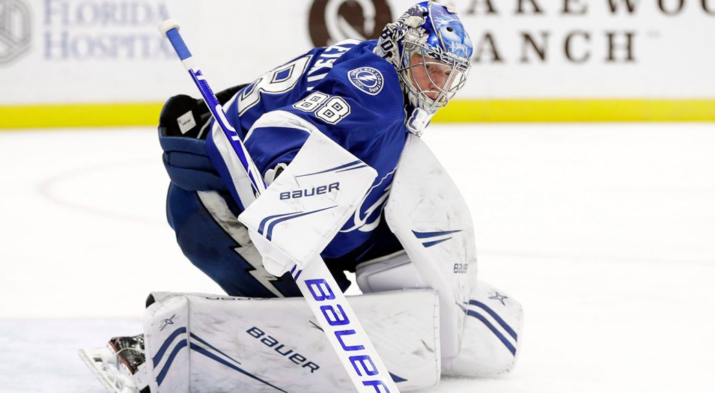 Lightning goaltender Andrei Vasilevskiy expected to miss 46 weeks