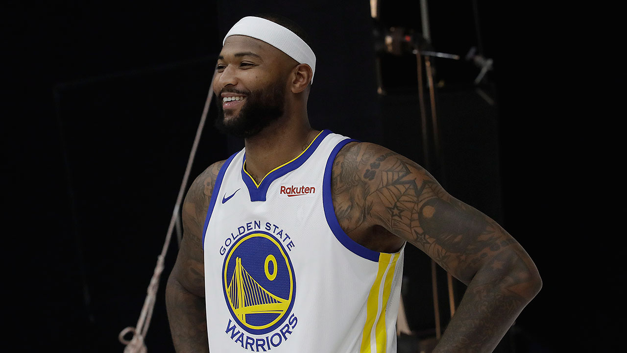 NBA-Warriors-Cousins-during-media-day