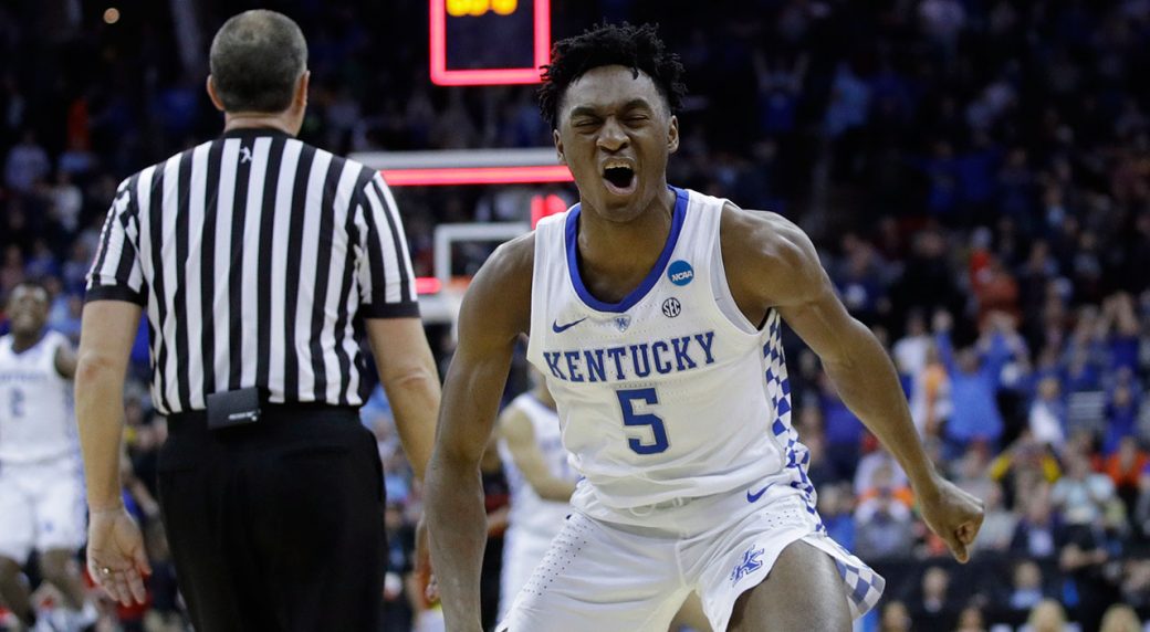 Kentucky survives Houston, heads to Elite Eight