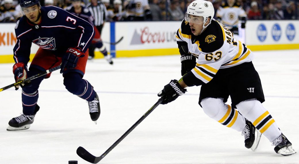 Marchand 1st Bruin since '02-'03 with 100 points