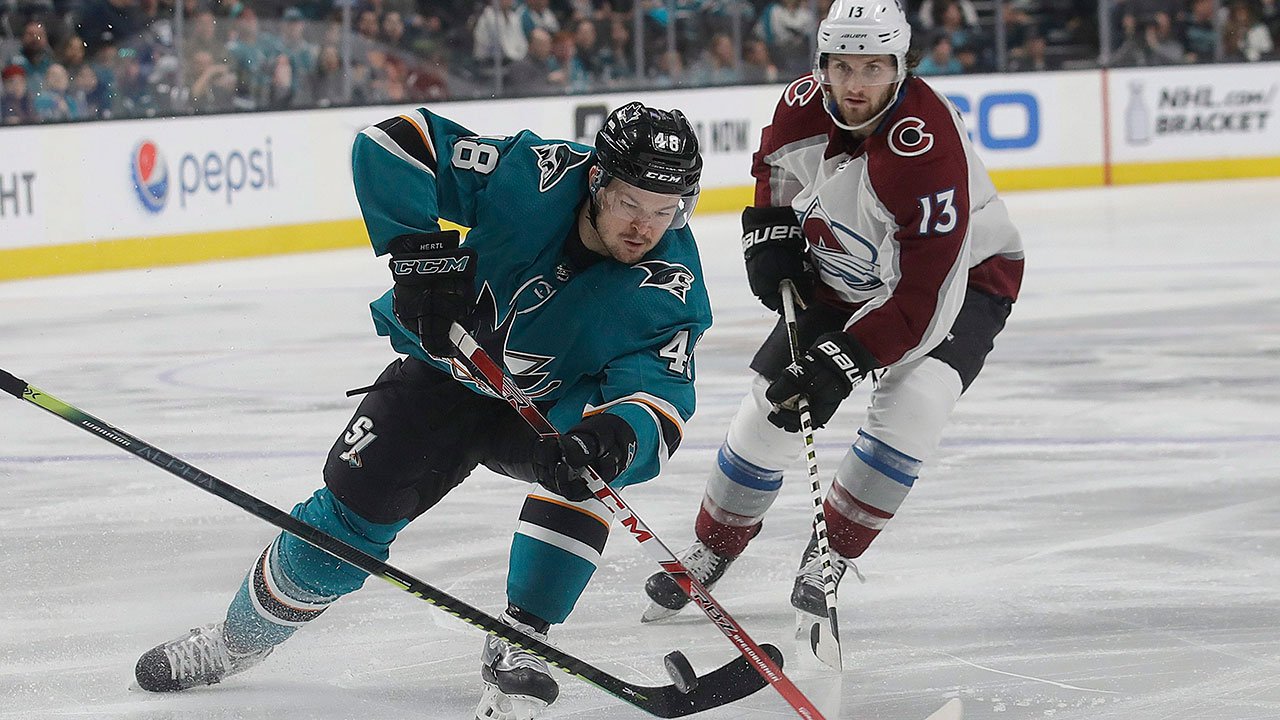 Fun with Tomas in the Tank. Hertl drives the train for the Sharks in big Game 5 win