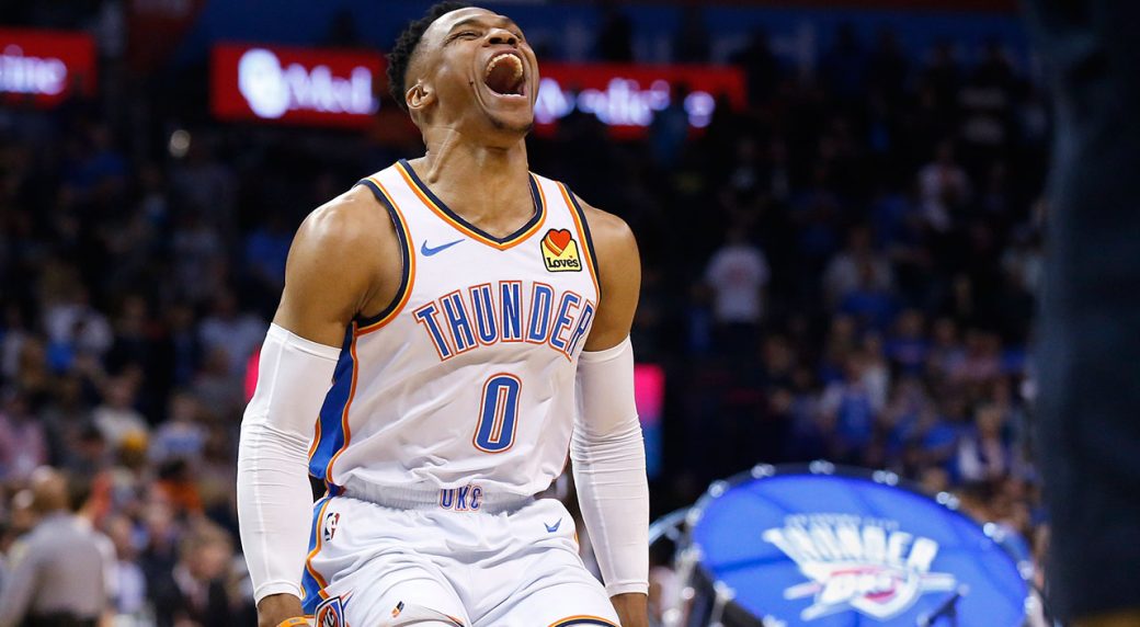 Westbrook records 2nd 20-20-20 game in National Basketball Association history Westbrook records 2nd 20-20-20 game in National Basketball Association history
