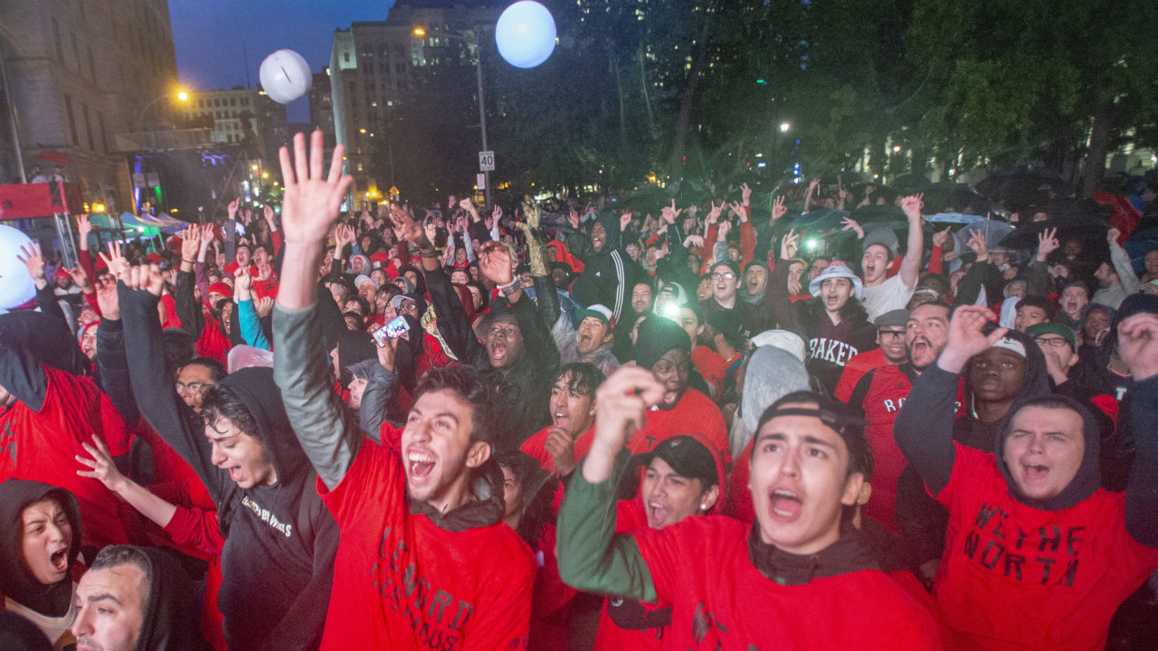 Photos Raptors fans across Canada celebrate historic win