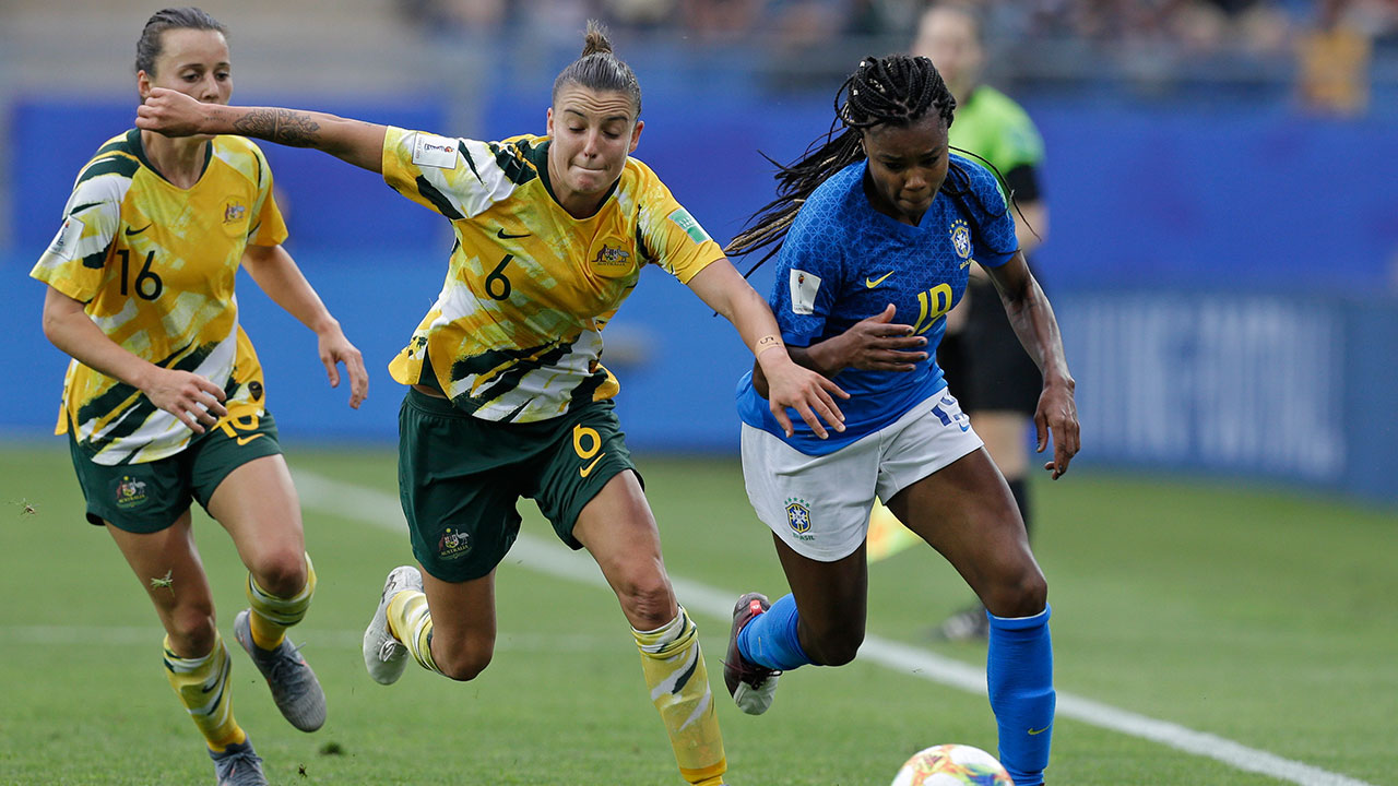 Image result for brazil australia women world cup